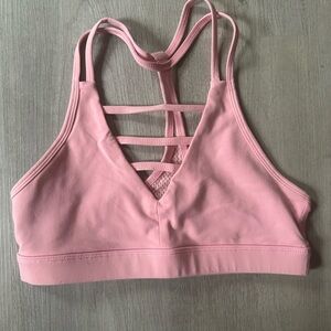 ZYIA Pink Strappy Sports Bra